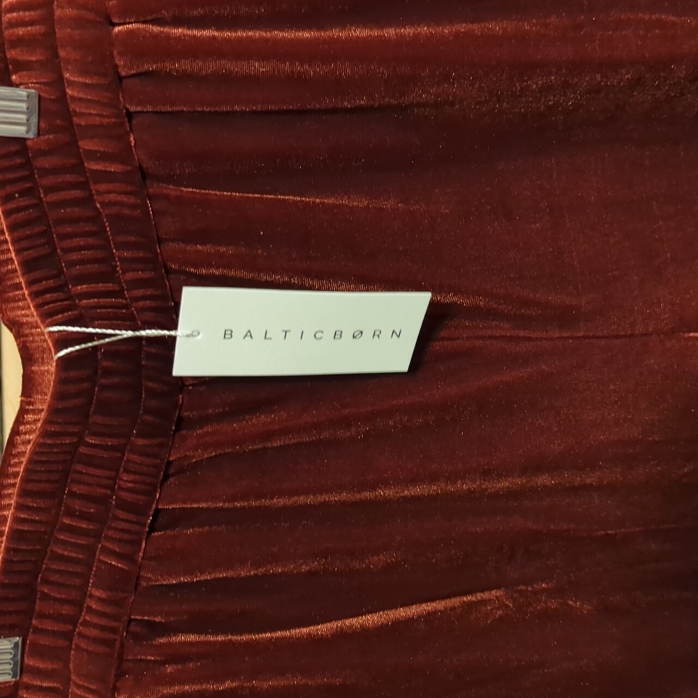 Baltic Born XS Archie Velvet Jogger in Cinnamon